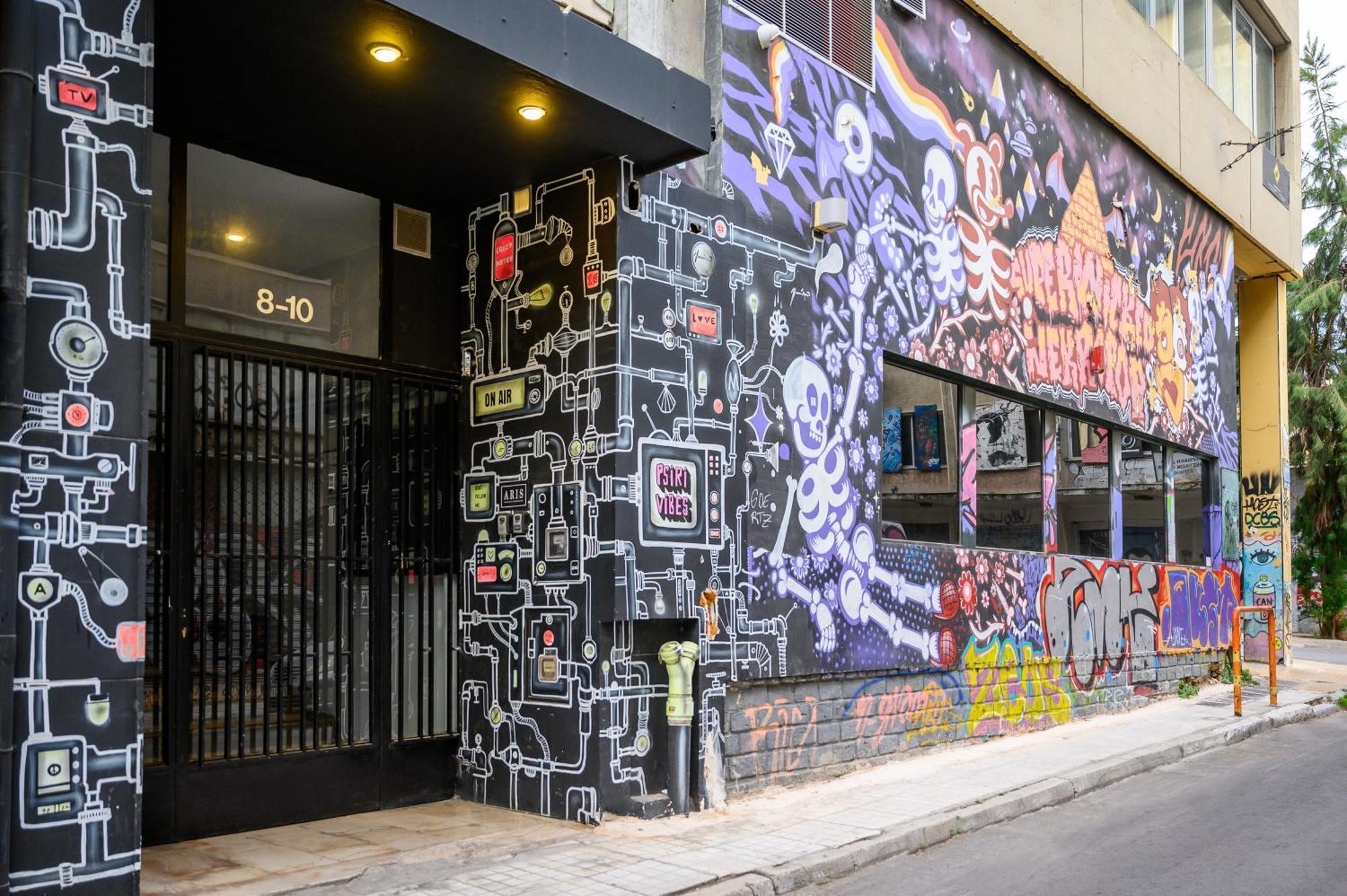 Ferienwohnung Psiri Vibes Athen Exterior foto