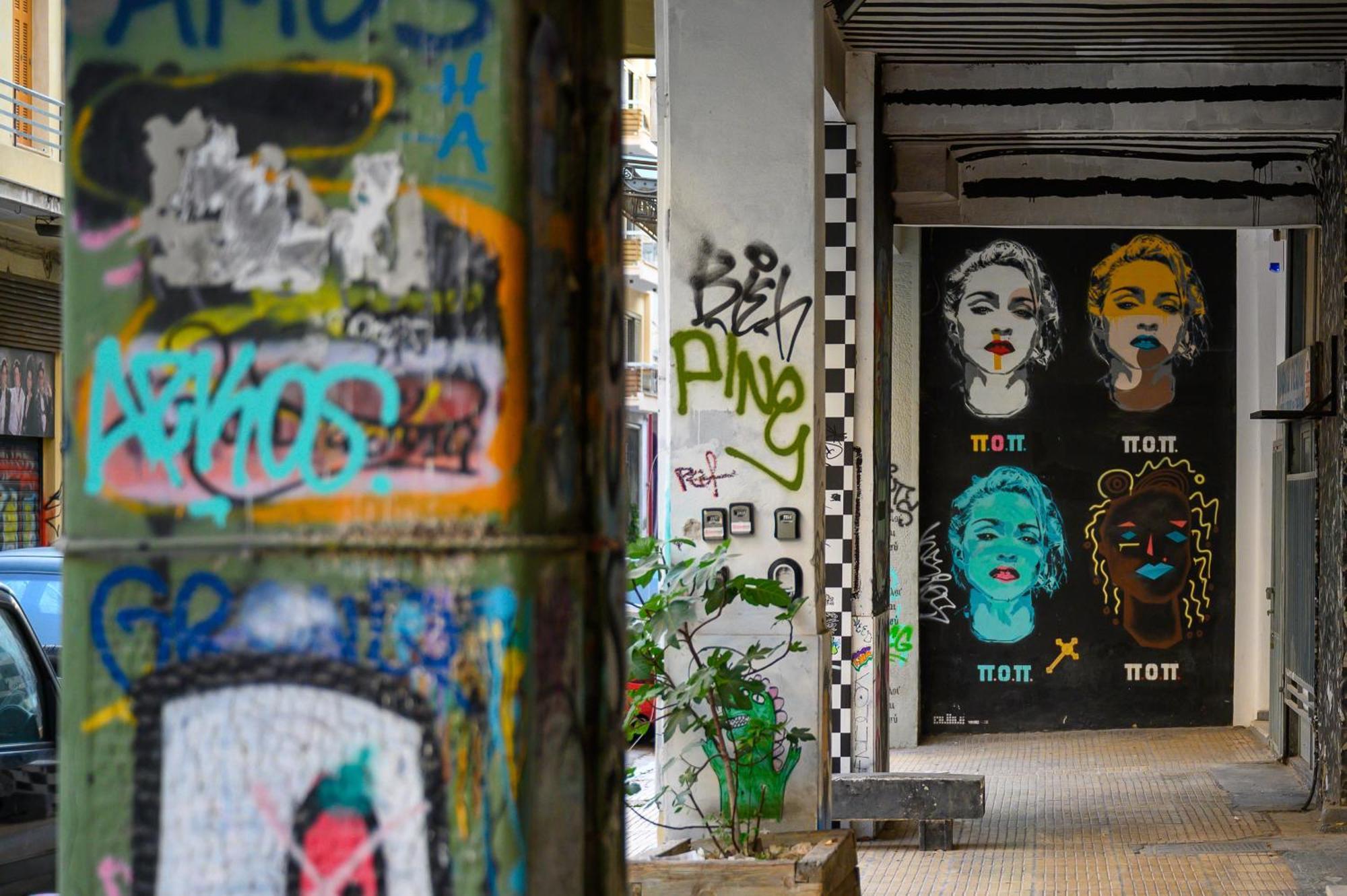 Ferienwohnung Psiri Vibes Athen Exterior foto